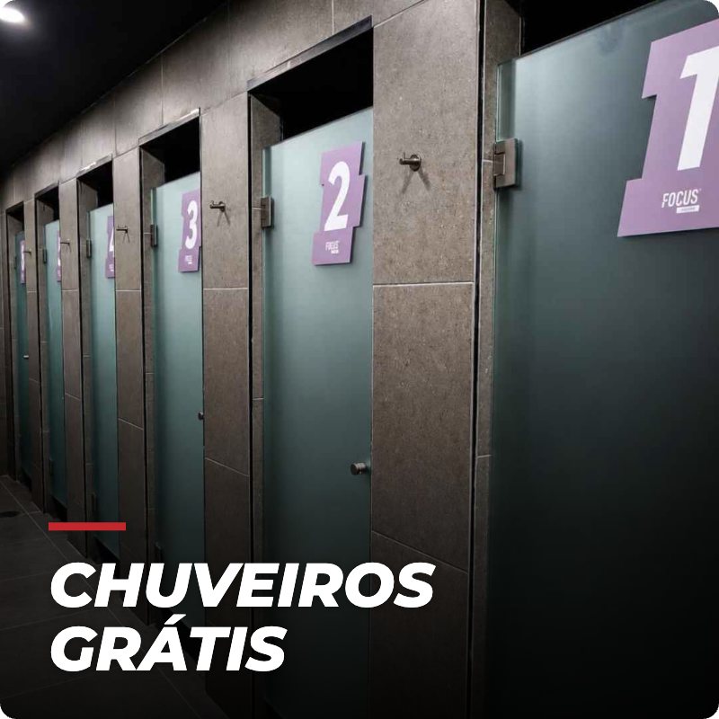 Chuveiros grátis